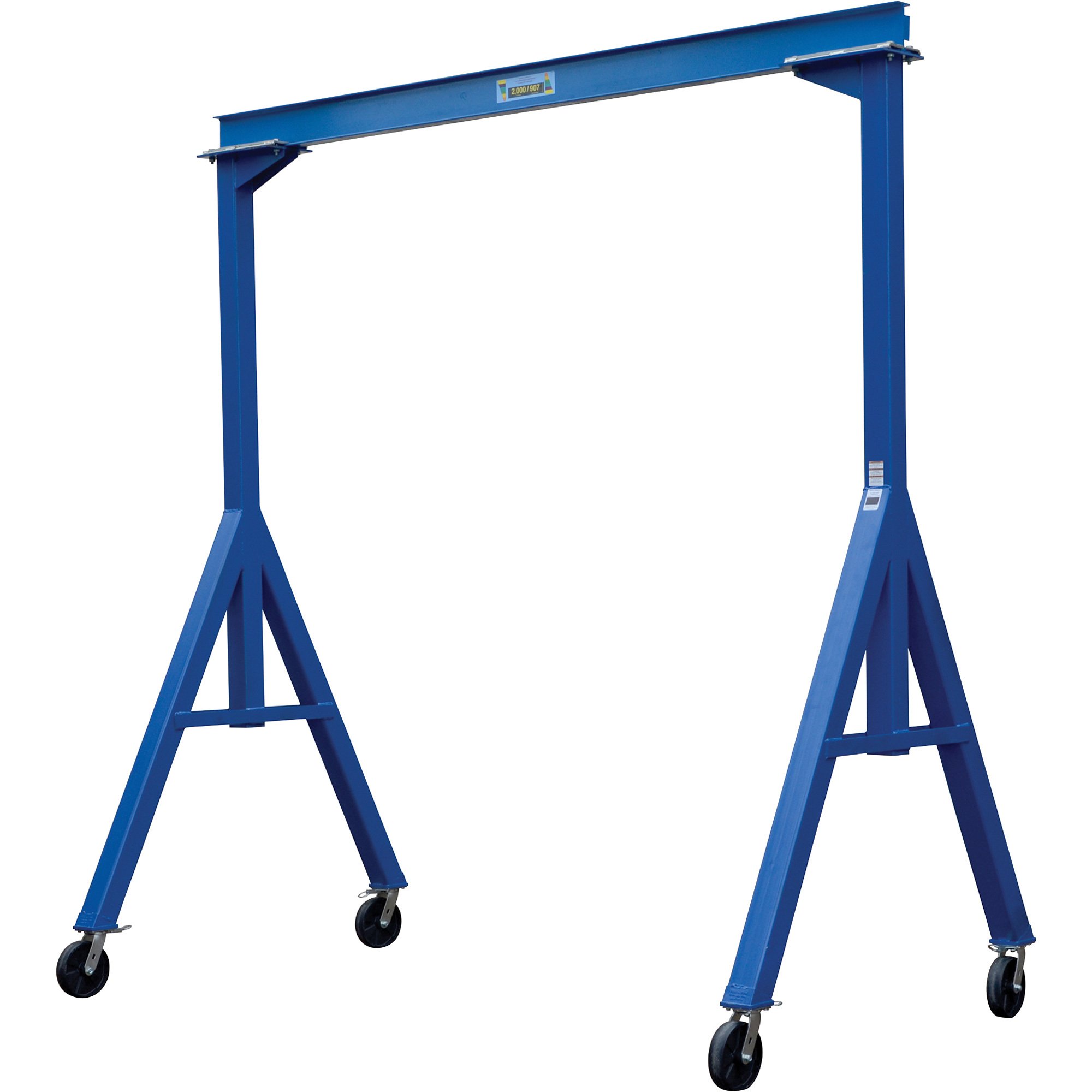 Vestil Fixed-Height Steel Gantry Cranes — 4,000-Lb. Capacity